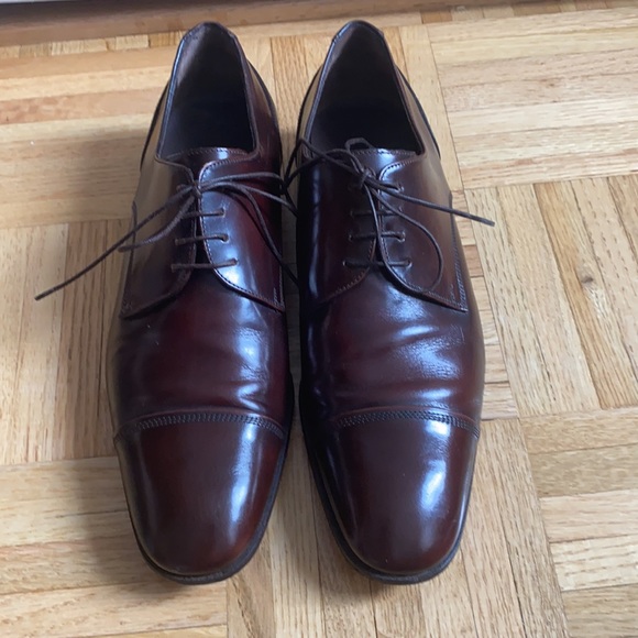 Salvatore Ferragamo Brown Lace Ups main image 4